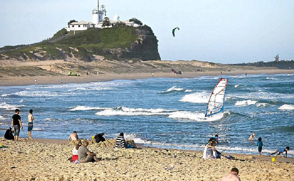Actually, there are eight beaches at Newcastle. Actually, there are eight beaches at Newcastle.