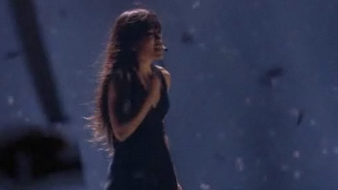 The 28-year-old won with the song Euphoria in the annual competition of 42 countries, delighting viewers and the contest's professional judges and dancing barefoot as she sang. The 28-year-old won with the song Euphoria in the annual competition of 42 countries, delighting viewers and the contest's professional judges and dancing barefoot as she sang.