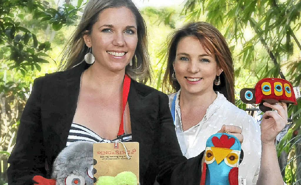 O.B Designs founders Kate Nicolson and Leesa Hallahan are excited to have signed a contract with David Jones to sell their toys and gifts. O.B Designs founders Kate Nicolson and Leesa Hallahan are excited to have signed a contract with David Jones to sell their toys and gifts.
