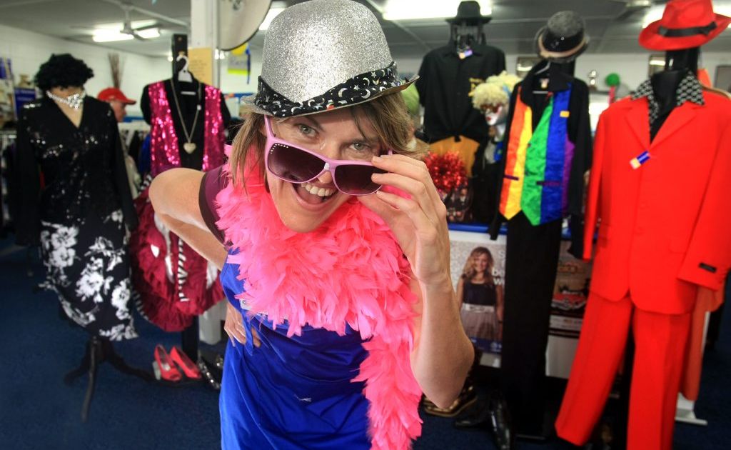 Get your fashions for this year's festival at St Vincent de Paul, Tweed Heads. Jacqueline Lloyd models a few of the threads available. Get your fashions for this year's festival at St Vincent de Paul, Tweed Heads. Jacqueline Lloyd models a few of the threads available.
