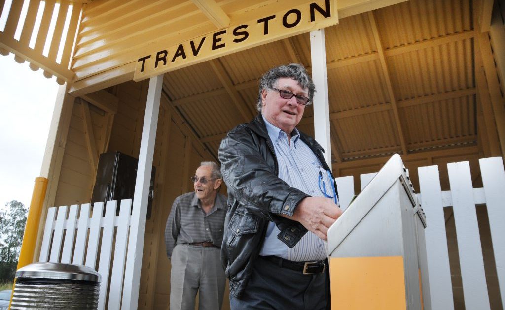 Howard Jones travelled by train from Brisbane to Traveston yesterday after reading an article suggesting the historic railway station was a waste of money. Howard Jones travelled by train from Brisbane to Traveston yesterday after reading an article suggesting the historic railway station was a waste of money.