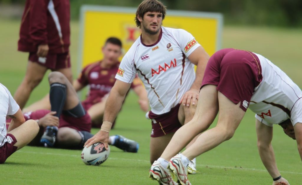 ROMA BOUND: Dave Taylor and his Queensland team mates will be in Roma on Wednesday for a fan day in the lead-up to State of Origin game two. ROMA BOUND: Dave Taylor and his Queensland team mates will be in Roma on Wednesday for a fan day in the lead-up to State of Origin game two.