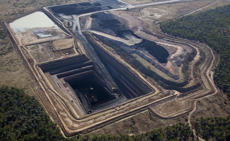 Aerial of Alpha Coal Project Test (12073). Aerial of Alpha Coal Project Test (12073).