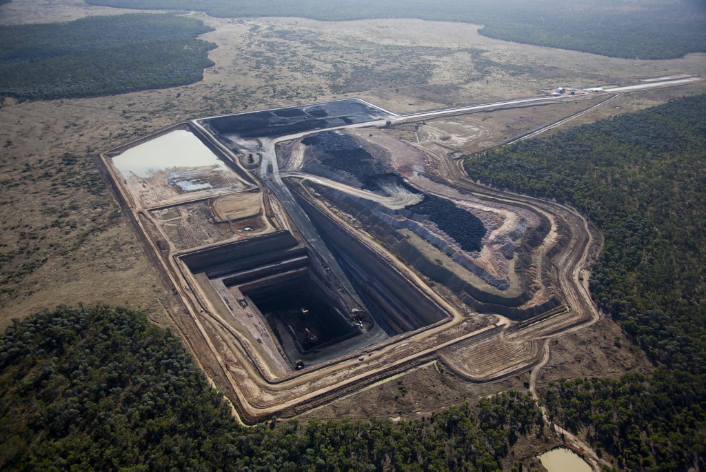 Aerial of Alpha Coal Project Test (12073). Aerial of Alpha Coal Project Test (12073).