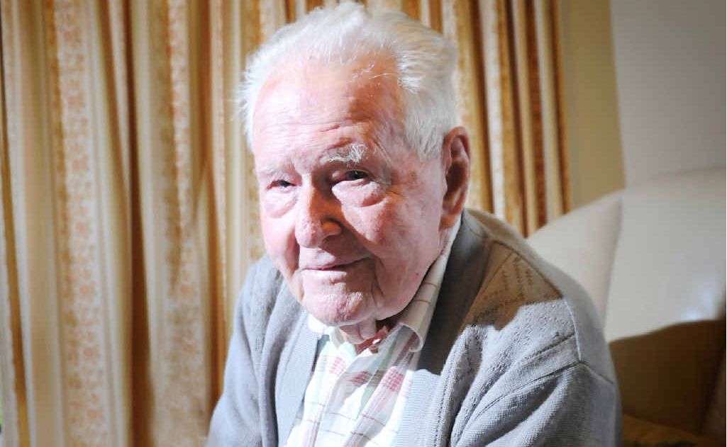 Marcus Dower at home yesterday, remembers the last hard and sometimes hilarious days of his wartime career. Marcus Dower at home yesterday, remembers the last hard and sometimes hilarious days of his wartime career.