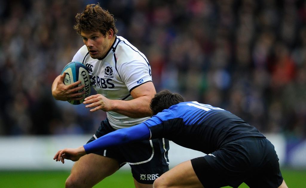 Scotland prop Ross Ford makes a break during the RBS Six Nations match between Scotland and France at Murrayfield Stadium on February 26, 2012 in Edinburgh, Scotland. Scotland prop Ross Ford makes a break during the RBS Six Nations match between Scotland and France at Murrayfield Stadium on February 26, 2012 in Edinburgh, Scotland.