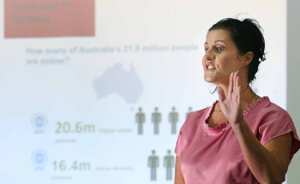 APN head of digital sales Nicole Le Maistre speaks to Rockhampton businesses about the variety and importance of online advertising. APN head of digital sales Nicole Le Maistre speaks to Rockhampton businesses about the variety and importance of online advertising.