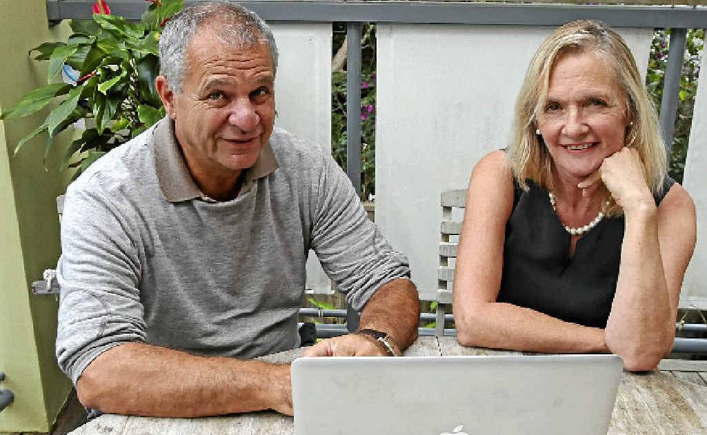 Julian Cahn and Anna Day of Noosa Chamber of Commerce’s mentoring service. Julian Cahn and Anna Day of Noosa Chamber of Commerce’s mentoring service.