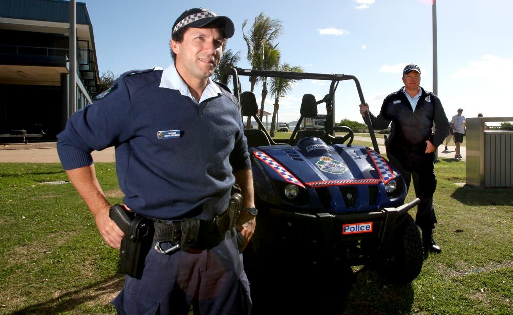 Contable Adrian Browning and Constable Jason Gosling will be keeping an eye Cooly Rocks On festival-goers.