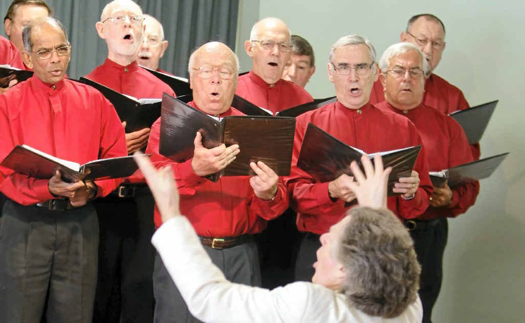 The Buderim Male Choir. The Buderim Male Choir.