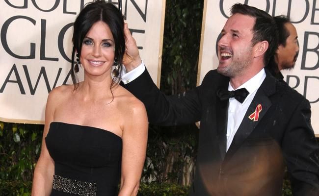 Courteney Cox and David Arquette in 2010.