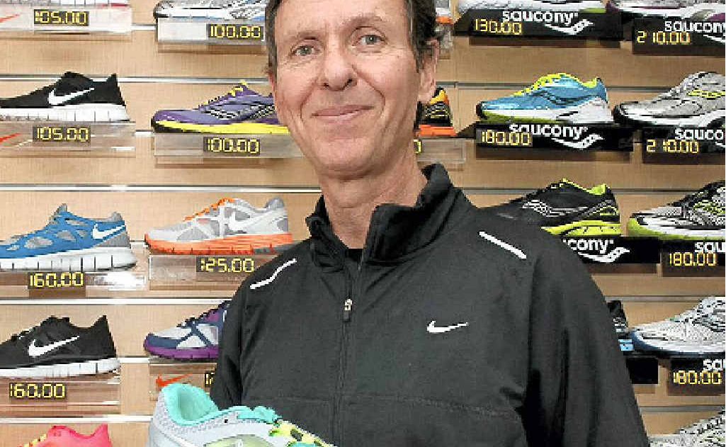 Allen Cuttler from Get Running with the latest in running shoes. Allen Cuttler from Get Running with the latest in running shoes.