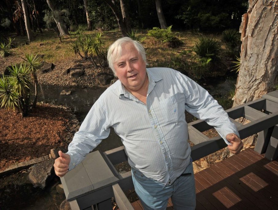 Clive Palmer at the Palmer Coolum Resort. Clive Palmer at the Palmer Coolum Resort.