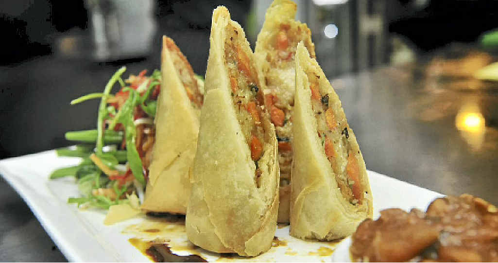 Seafood spring rolls Seafood spring rolls