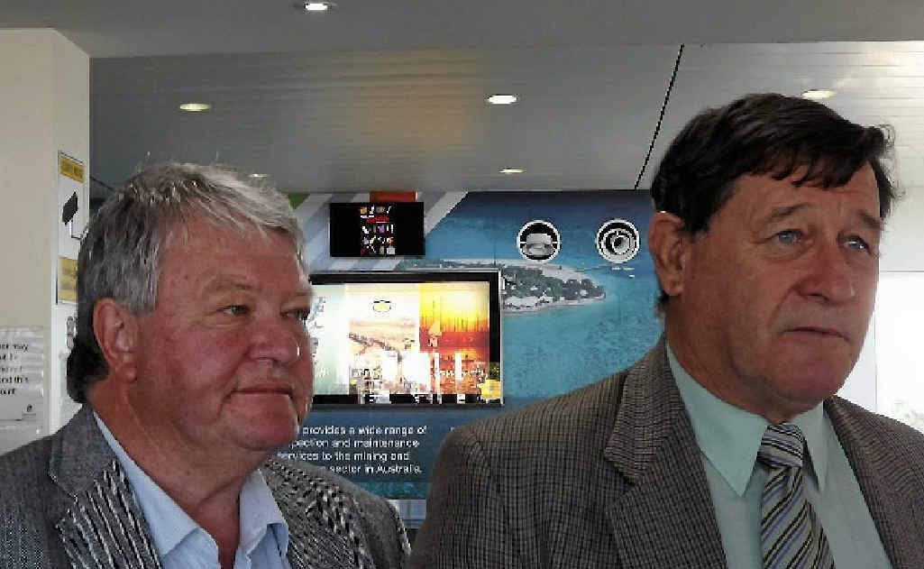 Member for Flynn Ken O’Dowd hosted the shadow minister for Agriculture and Food Security John Cobb on a two-day visit of the region. Member for Flynn Ken O’Dowd hosted the shadow minister for Agriculture and Food Security John Cobb on a two-day visit of the region.