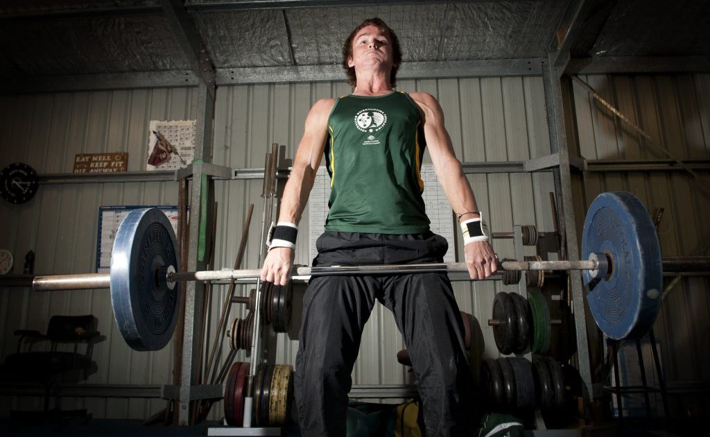 Young weightlifting champion Jacob Daniels has a big future in the sport. Young weightlifting champion Jacob Daniels has a big future in the sport.