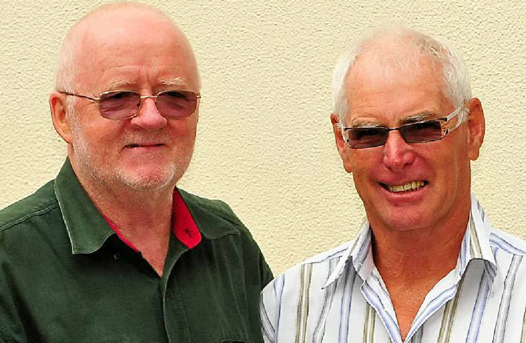 Noel Playford and Carl Beck are both concerned by council increasing tip charges.