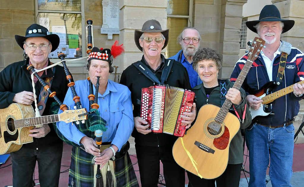 Warwick District Country Music Club members. Warwick District Country Music Club members.