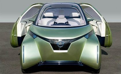 The 2011 Nissan Pivo3 concept. The 2011 Nissan Pivo3 concept.
