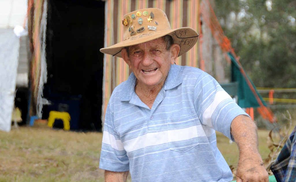 Jim Somerfield with his truck rim fire at the 2010 Optus Muster. Campers are urged to exercise caution with fires these school holidays to avoid accidents. Jim Somerfield with his truck rim fire at the 2010 Optus Muster. Campers are urged to exercise caution with fires these school holidays to avoid accidents.