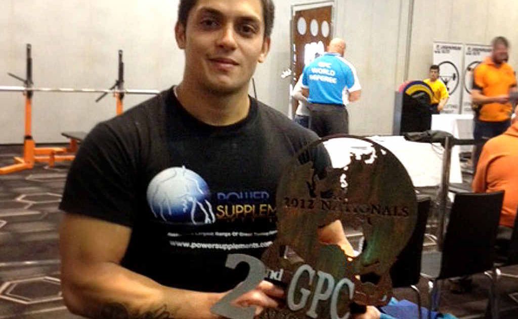 Tommy Bermingham dedicated his powerlifting win to his late father. Tommy Bermingham dedicated his powerlifting win to his late father.