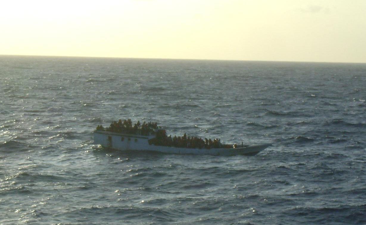 Image provided by the merchant vessel MV Bison Express. Image provided by the merchant vessel MV Bison Express.