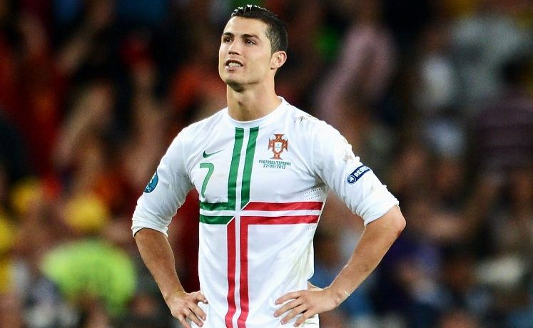 Real Madrid striker Cristiano Ronaldo. Real Madrid striker Cristiano Ronaldo.