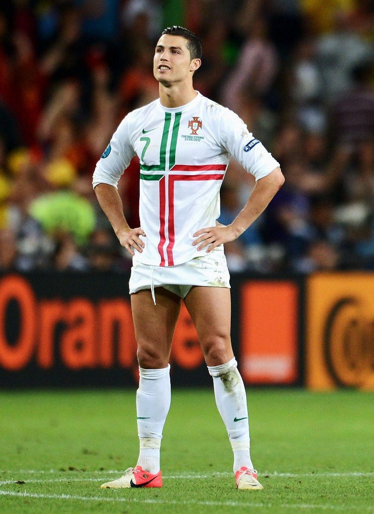 Real Madrid striker Cristiano Ronaldo. Real Madrid striker Cristiano Ronaldo.