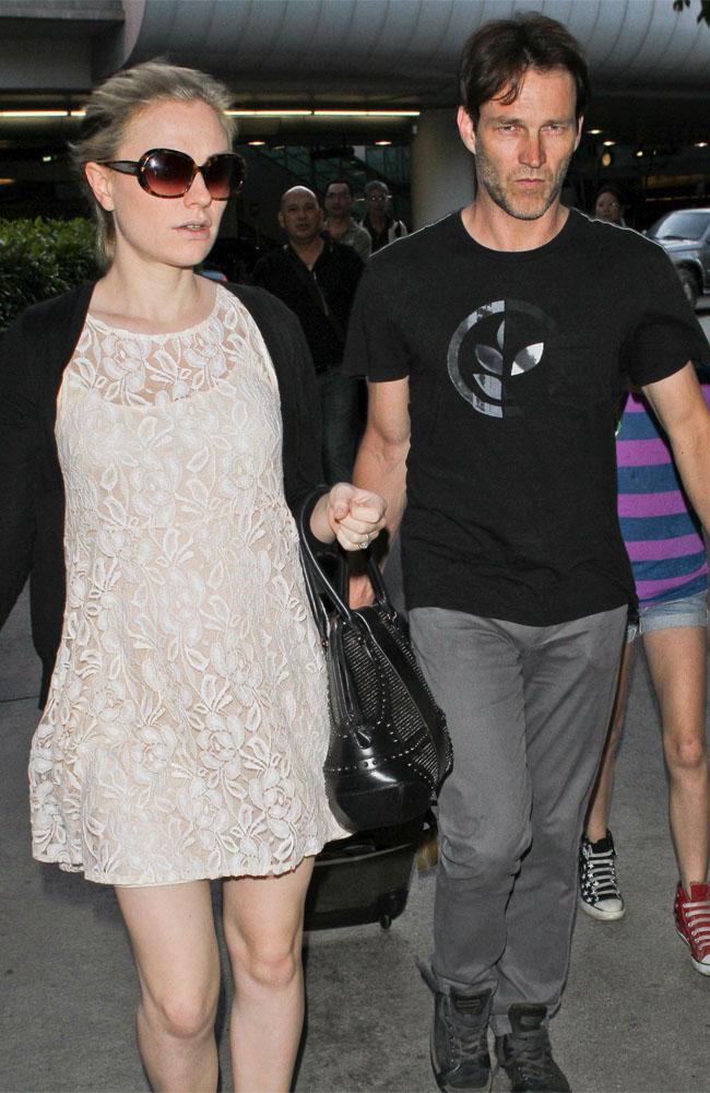 Anna Paquin and Stephen Moyer Anna Paquin and Stephen Moyer