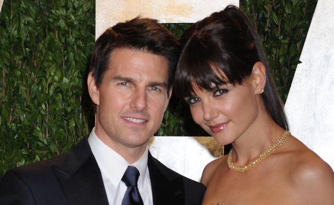 Tom Cruise and Katie Holmes during happier times. Tom Cruise and Katie Holmes during happier times.