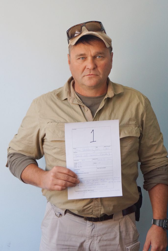 John Stenberg in an audition photo for a role in the murder mystery called Mystery Road, which he auditioned for while on the run following the murder of Broadwater man Ned Kelly. John Stenberg in an audition photo for a role in the murder mystery called Mystery Road, which he auditioned for while on the run following the murder of Broadwater man Ned Kelly.
