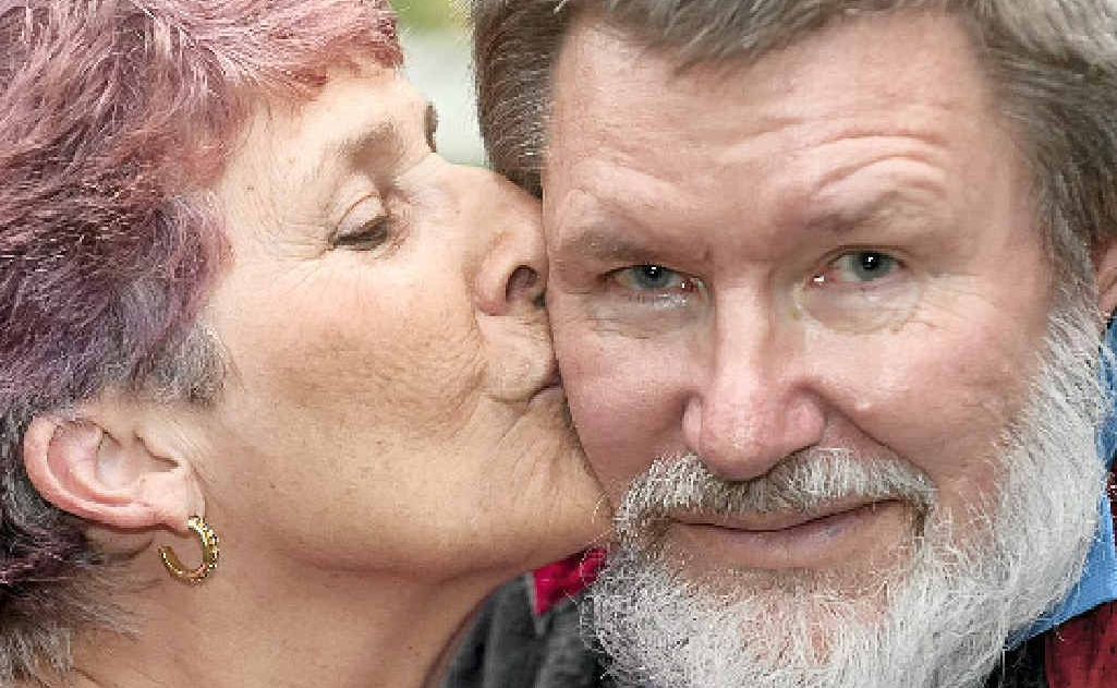 Denise King with her husband Jeffery. Denise King with her husband Jeffery.