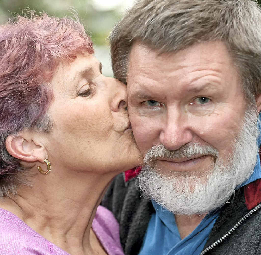 Denise King with her husband Jeffery. Denise King with her husband Jeffery.