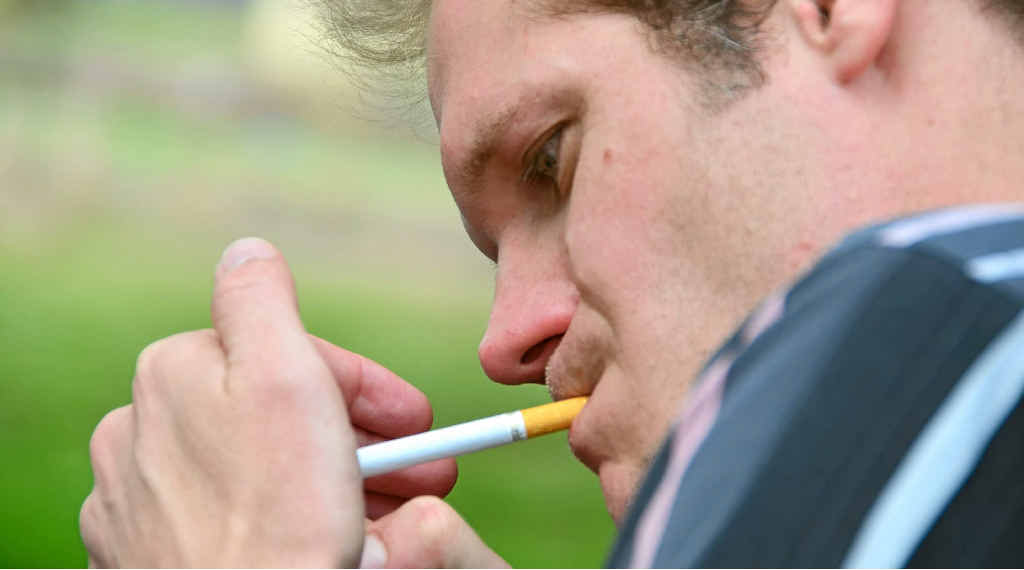 University of Newcastle senior lecturer Craig Dalton wants the Commonwealth Government to permanently ban cigarettes. University of Newcastle senior lecturer Craig Dalton wants the Commonwealth Government to permanently ban cigarettes.