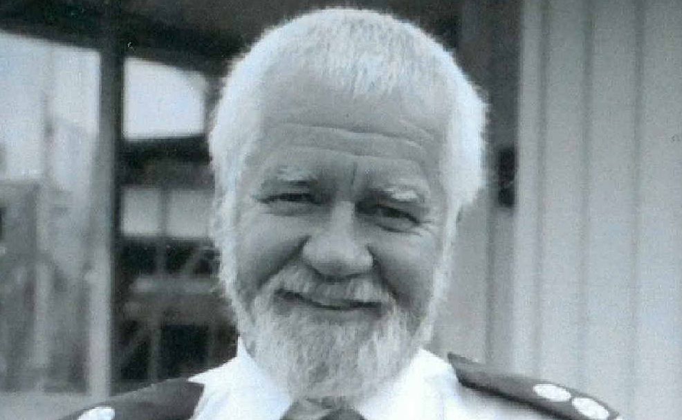 Wyrallah fireman Ned Hampson. Wyrallah fireman Ned Hampson.