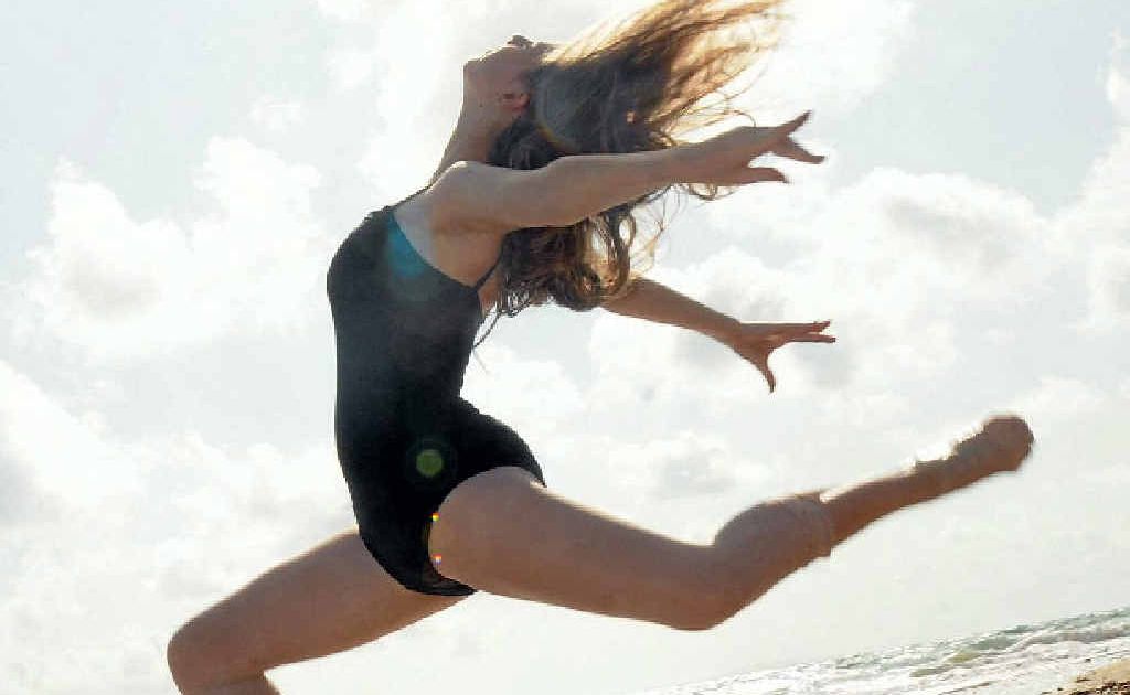 Dancer Matilda Skelhorn embracing the great outdoors. Dancer Matilda Skelhorn embracing the great outdoors.