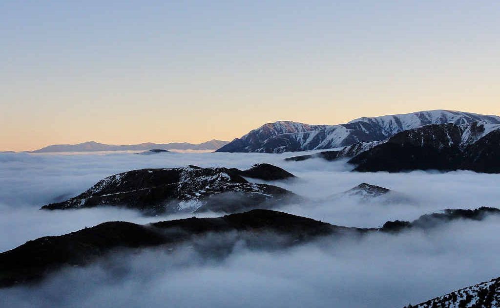 Skiers at Mt Hutt on New Zealand’s South Island can look down on the clouds from even the lowest point of the ski field. Skiers at Mt Hutt on New Zealand’s South Island can look down on the clouds from even the lowest point of the ski field.