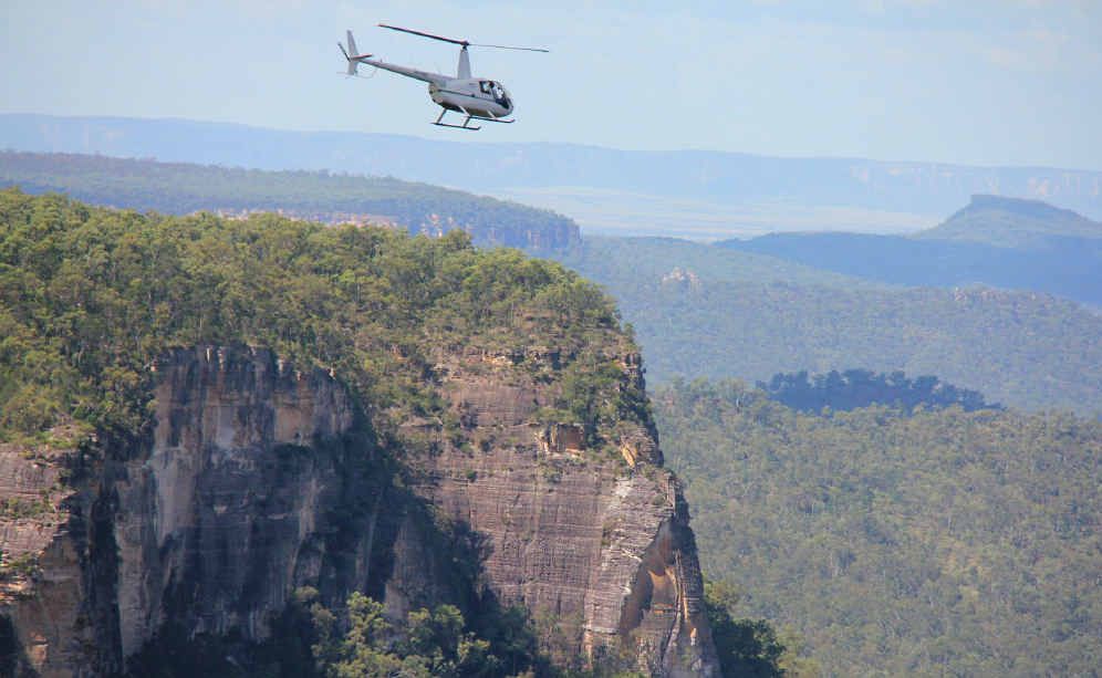 Visitors reach new heights over Carnarvon Gorge in Central Queensland with Heli-Central.