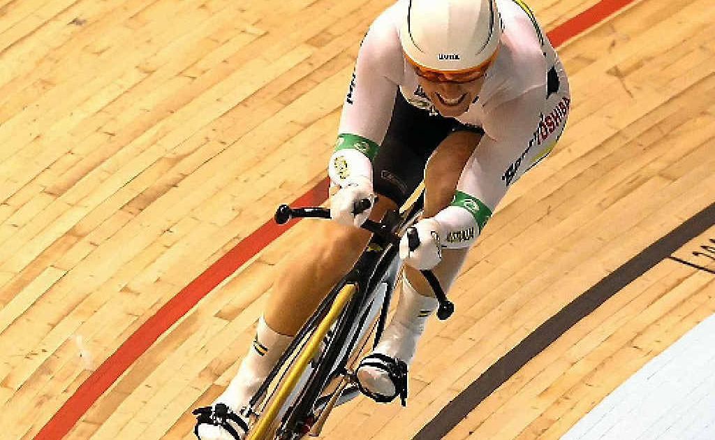Anna Meares rides her way to a world record in the women’s 500m time trial in Melbourne in 2012. Anna Meares rides her way to a world record in the women’s 500m time trial in Melbourne in 2012.