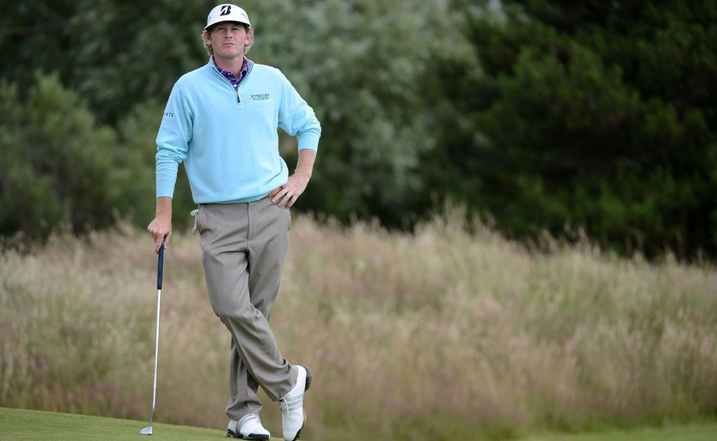 Brandt Snedeker of the United States looks on whilst playing the seventh hole during the second round of the 141st Open Championship at Royal Lytham & St Annes Golf Club Brandt Snedeker of the United States looks on whilst playing the seventh hole during the second round of the 141st Open Championship at Royal Lytham & St Annes Golf Club