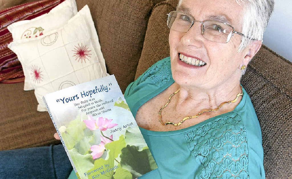 Jonny Aston has written a book about being reunited with her daughter after nearly 40 years. Jonny Aston has written a book about being reunited with her daughter after nearly 40 years.