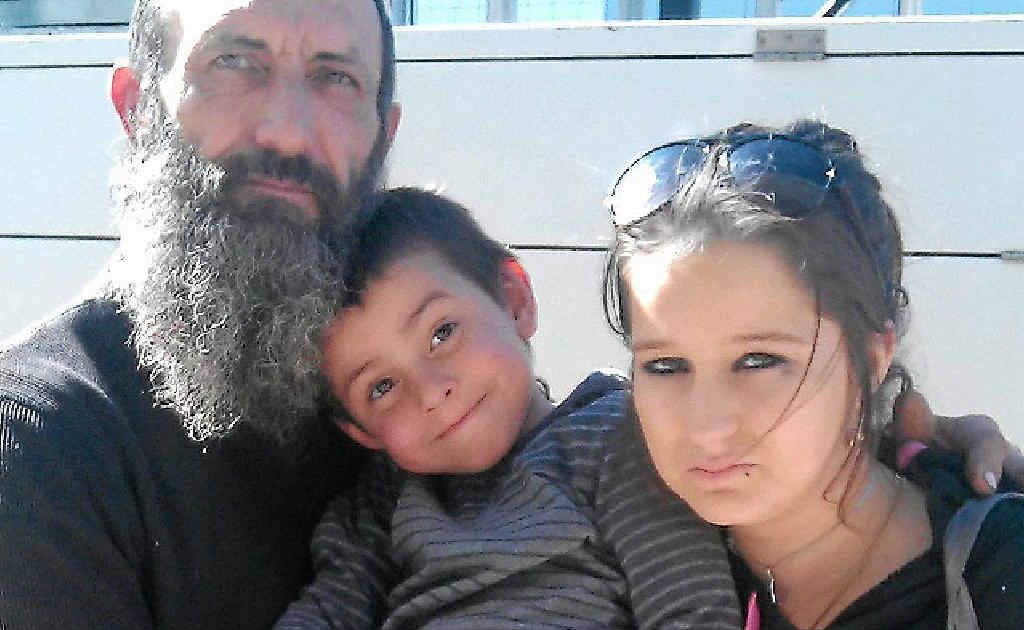 Ashley Huskisson with his children Kazaria, 4, and Alicia, 15. Ashley Huskisson with his children Kazaria, 4, and Alicia, 15.