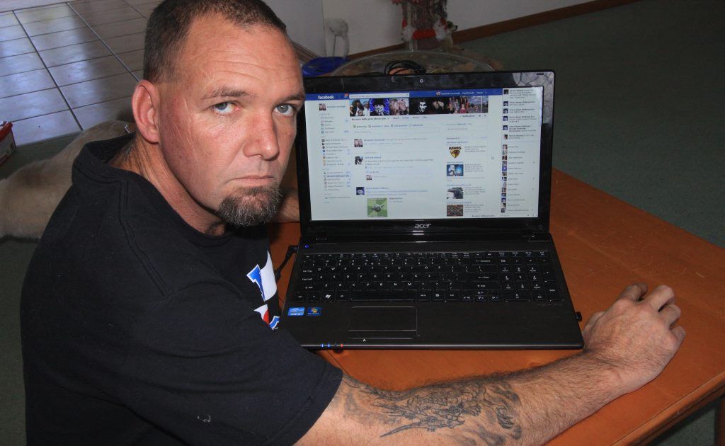 Kenneth Cavanagh is objecting to a Facebook porn site. Kenneth Cavanagh is objecting to a Facebook porn site.