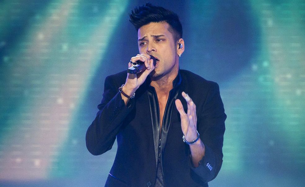 Andrew De Silva performs on the Australia's Got Talent grand final decider. Andrew De Silva performs on the Australia's Got Talent grand final decider.