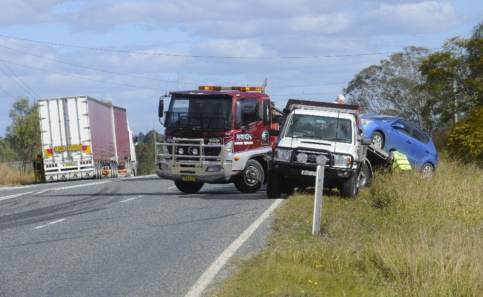 An accident on the Pacific Highway. An accident on the Pacific Highway.