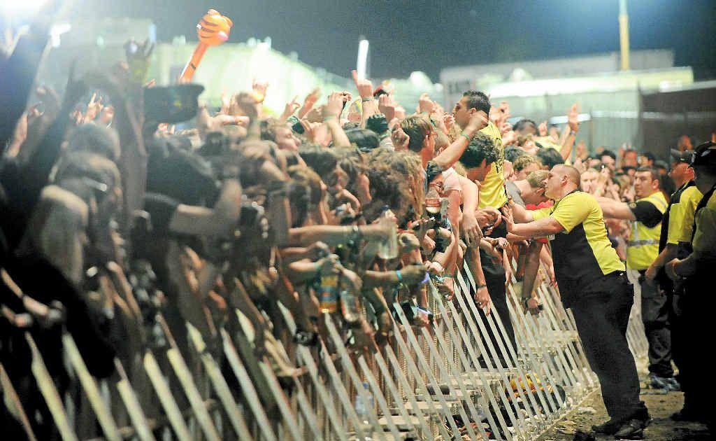The crowd at a previous Splendour in the Grass festival. The crowd at a previous Splendour in the Grass festival.