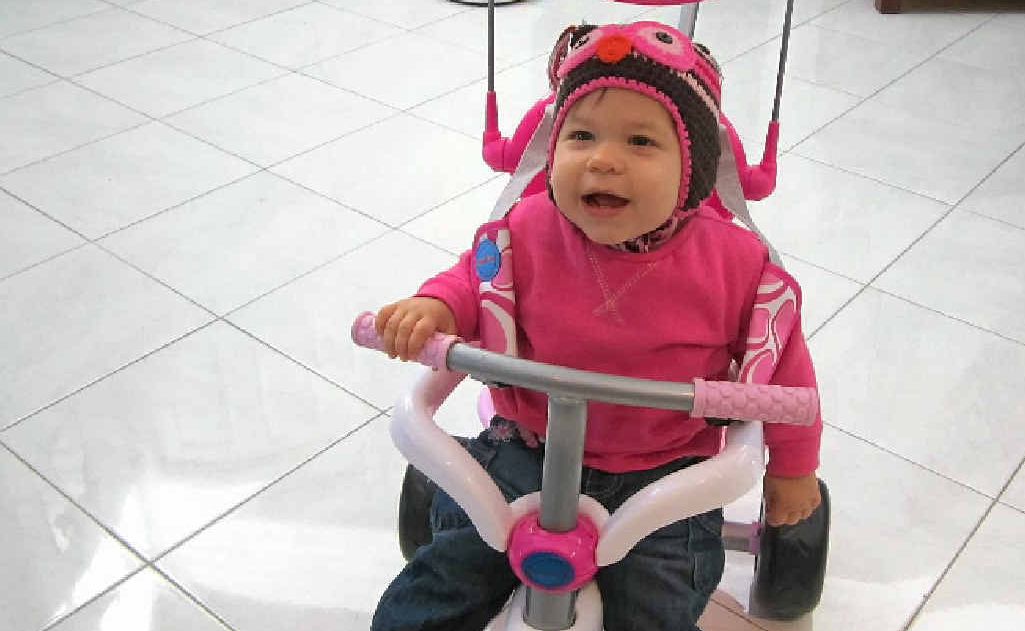 EXTRA SPECIAL DAY: Stacey Jones turned one on July 20. EXTRA SPECIAL DAY: Stacey Jones turned one on July 20.