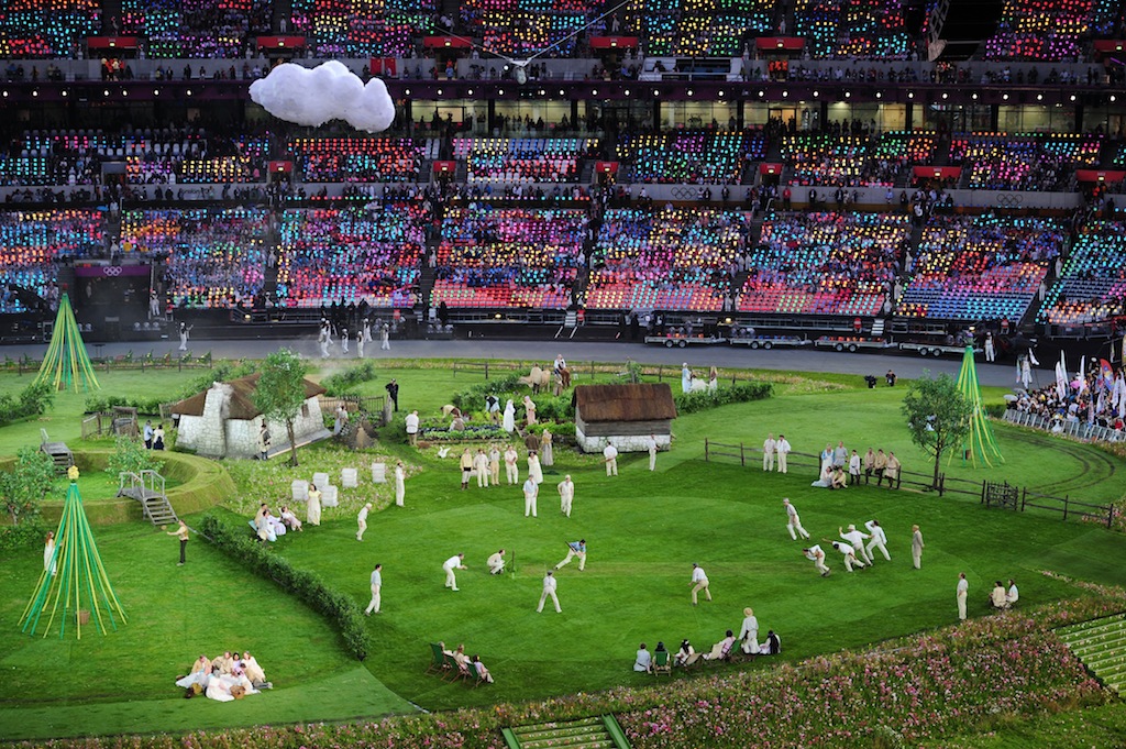 London Olympic Opening Ceremony. London Olympic Opening Ceremony.
