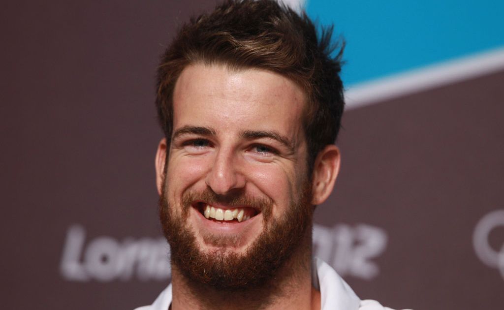 Swimmer James Magnussen of Australia smiles during a press conference ahead of the London Olympic Games. Swimmer James Magnussen of Australia smiles during a press conference ahead of the London Olympic Games.