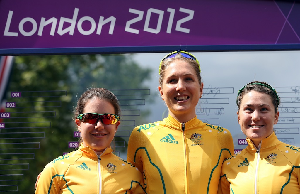 Shara Gillow has finished 13th in the women's time trial. Shara Gillow has finished 13th in the women's time trial.